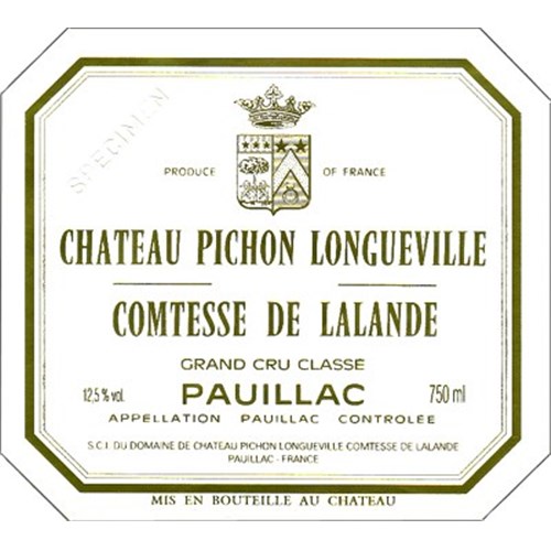 Jeroboam Countess of Lalande - Château Pichon Longueville - Pauillac 1999 4df5d4d9d819b397555d03cedf085f48 