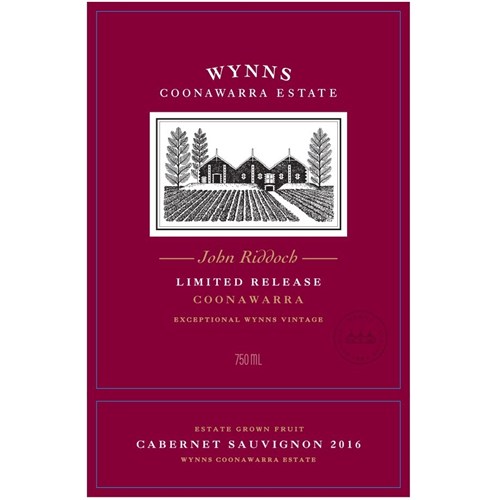 John Riddoch Cabernet Sauvignon - Wynns - Coonawarra 2016 4df5d4d9d819b397555d03cedf085f48 