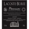 Lacoste Borie - Pauillac 2020