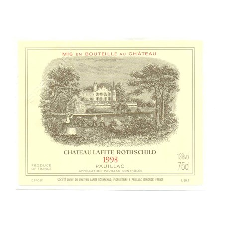 Lafite Rothschild - Pauillac 1998