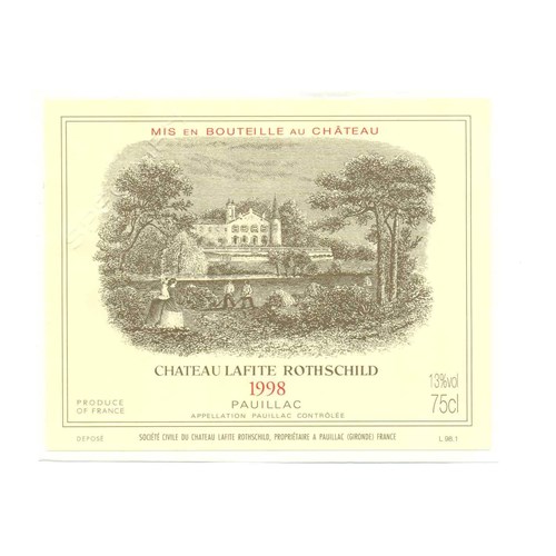 Lafite Rothschild - Pauillac 1998