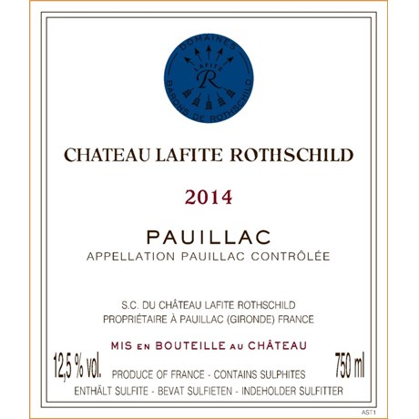 Lafite Rothschild - Pauillac 2014