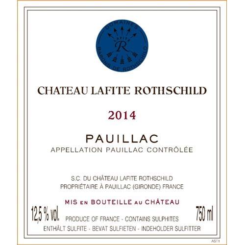 Lafite Rothschild - Pauillac 2014