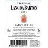 Langoa Barton - Saint-Julien 2021