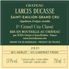 Larcis Ducasse - Saint-Emilion Grand Cru 2021