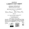 Larrivet Haut Brion rouge - Pessac-Léognan 2017
