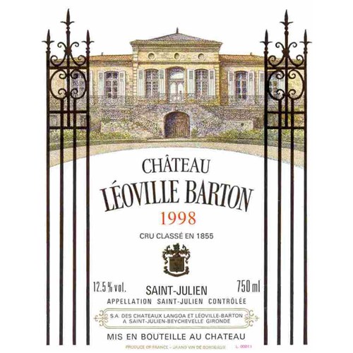 Léoville Barton - Saint-Julien 1998