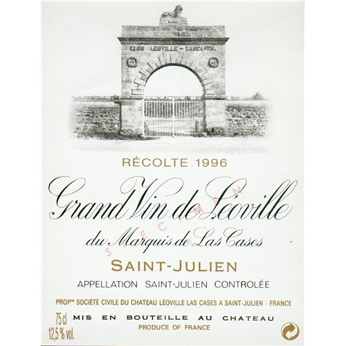 Léoville Las Cases - Saint-Julien 1996