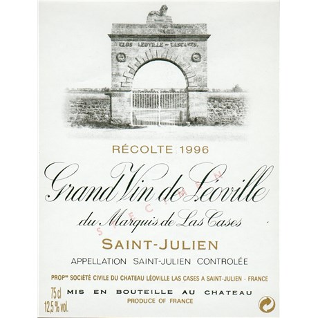 Léoville Las Cases - Saint-Julien 1996