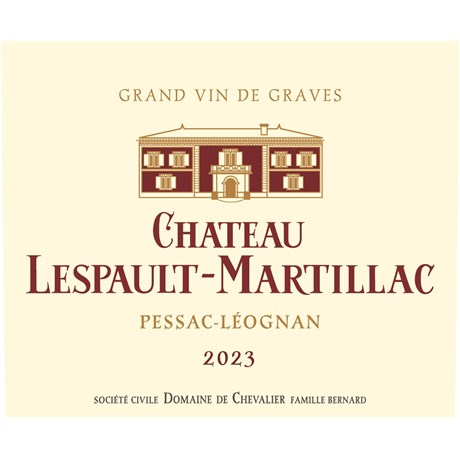 Lespault-Martillac Rouge - Pessac-Léognan 2023
