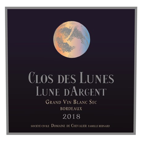 Lune d'Argent - Clos des Lunes - Bordeaux 2018