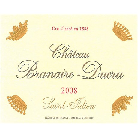 Magnum Château Branaire-Ducru - Saint-Julien 2008
