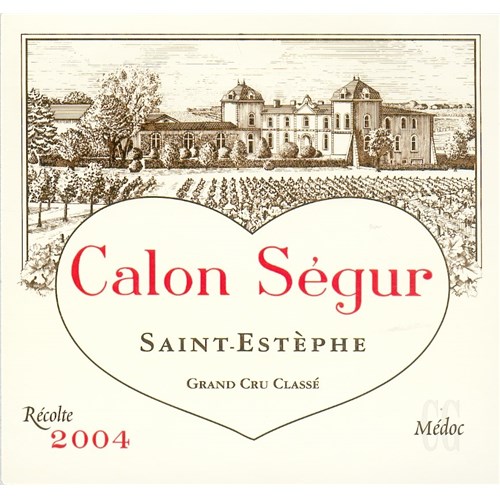 Magnum Château Calon Ségur 2004 - Saint Estèphe