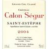 Magnum Château Calon Ségur 2004 - Saint Estèphe