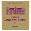Magnum Château Cantenac Brown - Margaux 2014