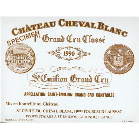 Magnum - Château Cheval Blanc - Saint-Emilion Grand Cru 1990