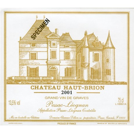 Magnum Château Haut Brion - Pessac-Léognan 2001