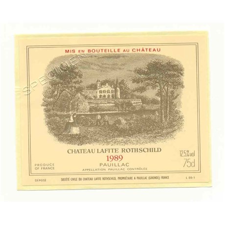 Magnum Château Lafite Rothschild - Pauillac 1989