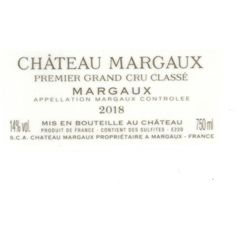 Magnum - Chateau Margaux - Margaux 2018 4df5d4d9d819b397555d03cedf085f48 