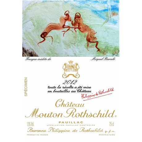 Magnum Château Mouton Rothschild - Pauillac 2012 
