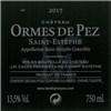 Magnum Château Les Ormes de Pez - Saint-Estèphe 2017