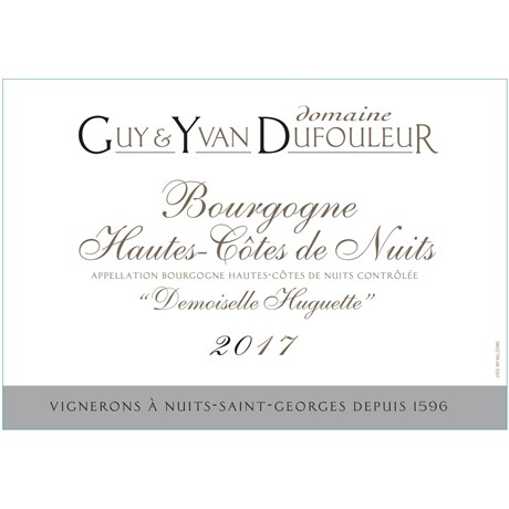 Magnum - Domaine Guy & Yvan Dufouleur - Demoiselle Huguette - Hautes-Côtes de Nuits 2017