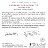 Magnum Hommage à Jacques Perrin - Château de Beaucastel - Châteauneuf du Pape 2016