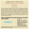 Magnum Mundus Bacillus Terrae - Adrianna Vineyards - Bodega Catena Zapata - Mendoza 2015