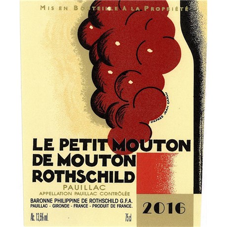 Magnum Petit Mouton - Château Mouton Rothschild - Pauillac 2016