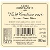 Magnum Vin de Constance - Klein Constantia - Afrique du Sud 2016