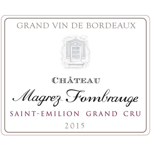 Magrez Fombrauge - Saint-Emilion Grand Cru 2015