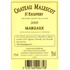Malescot Saint Exupery - Margaux 2006