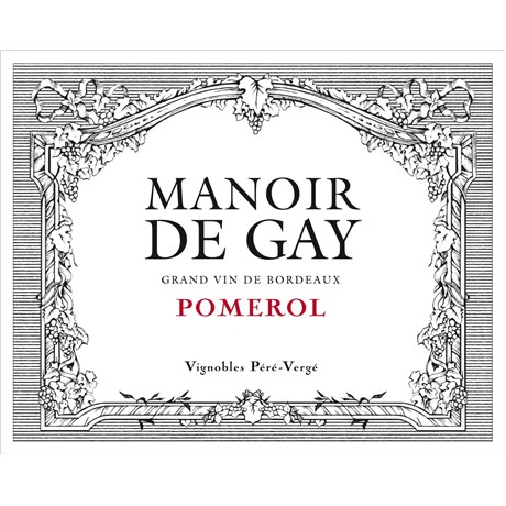Manoir de Gay - Château Le Gay - Pomerol 2018