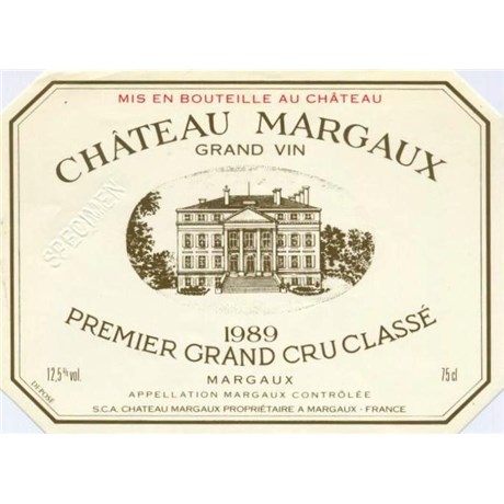 Margaux - Margaux 1989