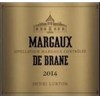 Margaux of Brane - Margaux 2014 