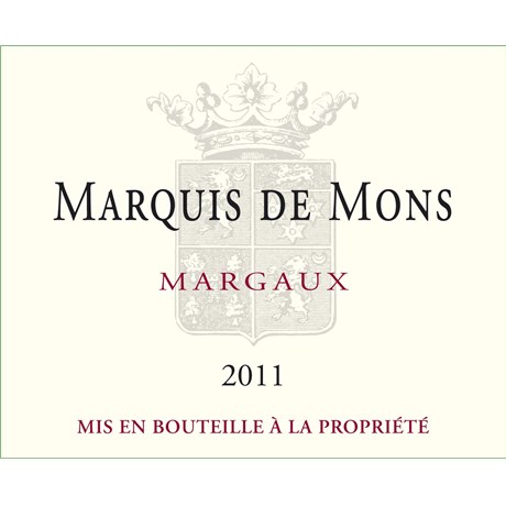 Marquis of Mons - Margaux 2014 