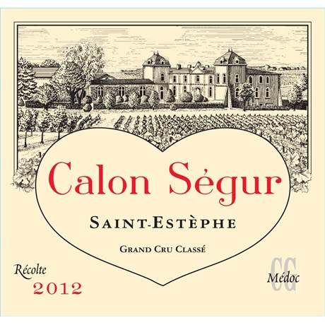 Mathusalem Château Calon Ségur - Saint-Estèphe 2012