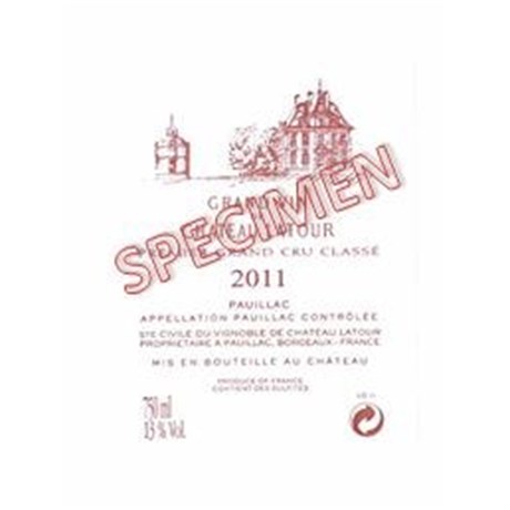 Mathusalem - Château Latour - Pauillac 2011