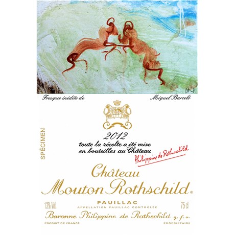 Mathusalem Château Mouton Rothschild - Pauillac 2012