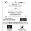 Mazeyres (BIO-ORGANIC) - Pomerol 2020