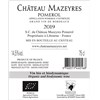 Mazeyres - Pomerol 2019