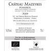 Mazeyres - Pomerol 2019