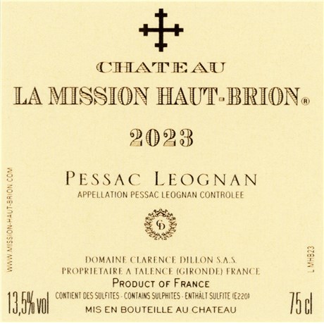 Mission Haut Brion Blanc - Pessac-Léognan 2023