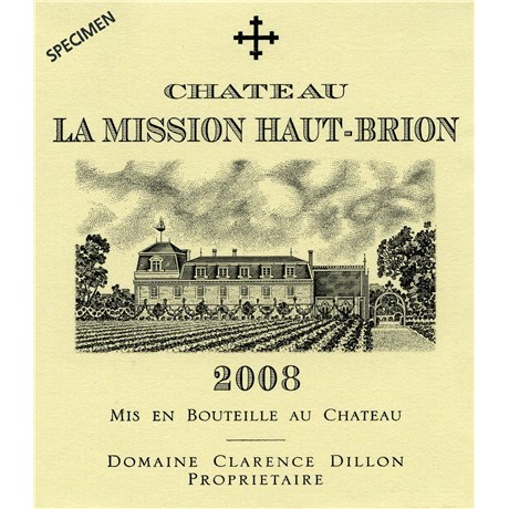 Mission Haut Brion - Pessac-Léognan 2008 6b11bd6ba9341f0271941e7df664d056 