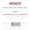 Mondot - Saint-Emilion Grand Cru 2019