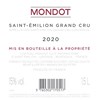 Mondot - Saint-Emilion Grand Cru 2020