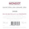 Mondot - Saint-Emilion Grand Cru 2020
