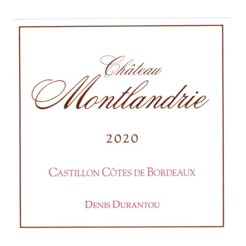 Montlandrie - Castillon-Côtes de Bordeaux 2020