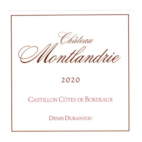 Montlandrie - Castillon-Côtes de Bordeaux 2020