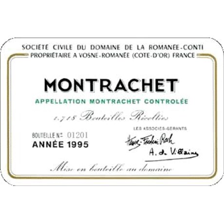 Montrachet - Domaine Romanée Conti - Montrachet 2004